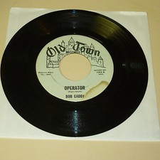 BLUES 45RPM RECORD - BOB GADDY - OLD TOWN 1162