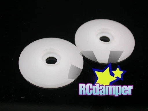 GPM DELRIN DAMPER SHOCK WASHER WHITE FOR TAMIYA F103 F103GT - Image 1 of 1