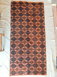 Collectible hand made carpet on the loom 2 meters x 93cm from Thrace Greece - Picture 1 of 12