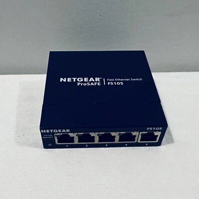 Netgear ProSafe FS105 5 Port Ethernet Switch - Image 1 of 3