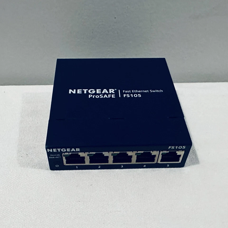 Netgear ProSafe FS105 5 Port Ethernet Switch - Image 1 of 3