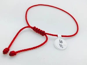 Pulsera Simple Roja Para Protección # 18 Preferida - Imagen 1 de 5