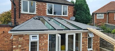 6m x 4m Full Build Tiled roof conservatory extension inc all building work - Image 1 of 4