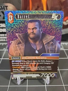 Barret 20-016R Rare FOIL Opus 20 Dawn of Heroes Final Fantasy TCG FFTCG Card - Imagen 1 de 2