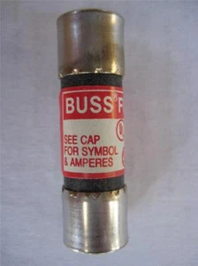 1X FUSIBLE DE SOPLO RÁPIDO BUSSMANN BBS 8 o 10 amperios 250V 13/32"" X 1-3/8"" NUEVO DE LOTE ANTIGUO - Imagen 1 de 3