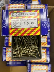 10 Boxen ZYP Schrauben 4mm x 60mm Pozi Senkkopf Plusdriv - 1000 Holzschrauben - Bild 1 von 24