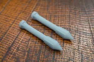 (2) Reproducción de bombas bajo ala STAR WARS Kenner Hasbro Republic LAAT - Imagen 1 de 2