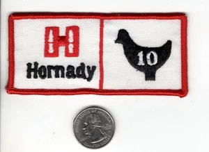 HORNADY 10 GROUSE #1 FIREARMS RIFLE PISTOL AMMO GUNS SHOTGUN PATCH-MICHIGAN DEER - Picture 1 of 1
