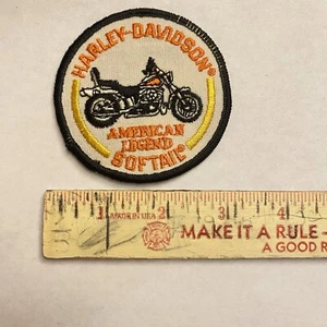 Vintage Harley Davidson Patch Motorcycle Club HOG Wheel Spokes 90s Moto - Picture 1 of 2