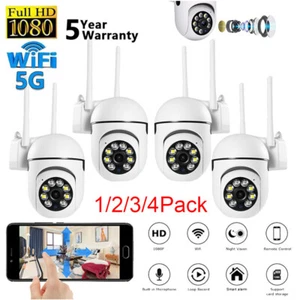 Security Camera System Outdoor Home 5G Wifi Night Vision Cam 1080P HD Wireless* - Picture 1 of 26