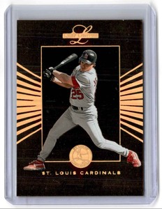 1994 Leaf Limited Gold All-Stars Gregg Jeffries 05086/10000 St. Louis Cardinals