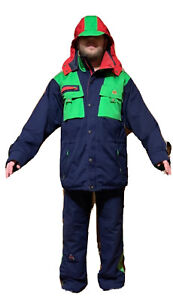 SOS Vintage Men’s Ski Jacket  Coat and Pants Size 52