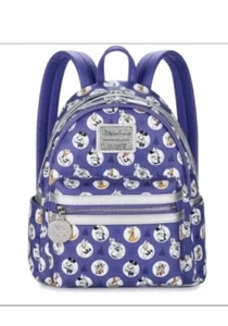 Disney Parks 100Th Anniversary Purple Lounge Fly Backpack New With Tags - Picture 1 of 6