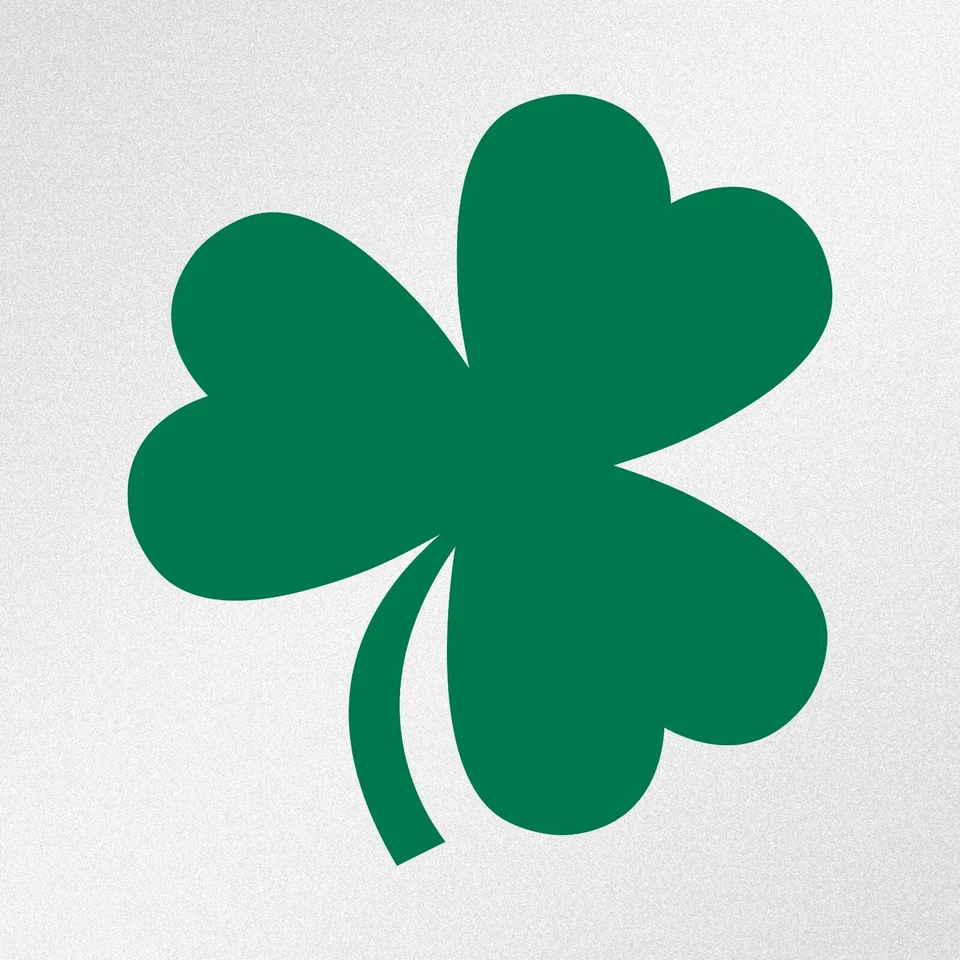 Irish Shamrock, Clover, Ireland, Saint Patrick’s Day Vinyl Decal Sticker - Image 1 of 1