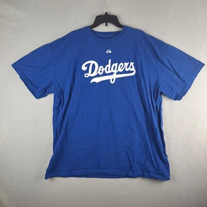 Brooklyn Dodgers Shirt Mens 3XL Blue 42 Jackie Robinson MLB Sports Baseball - Picture 1 of 8