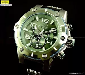 NUOVO Orologio Invicta Uomo 52mm SPEEDWAY VIPER QUADRANTE VERDE Inox St. - Foto 1 di 7