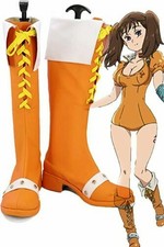 The Seven Deadly Sins Serpent's Sin Diane Cosplay Boots Handmade Shoes Custumize