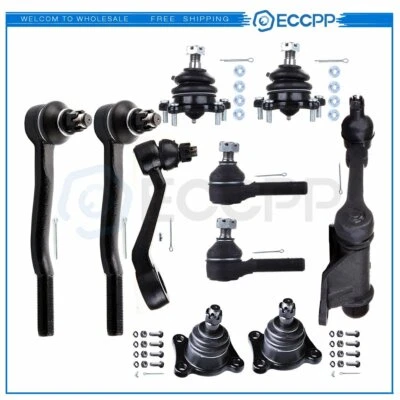 10x For 1986-1994 1995 Toyota Pickup Front Pitman Idler Arm Ball Joints Tie Rods - Image 1 of 4