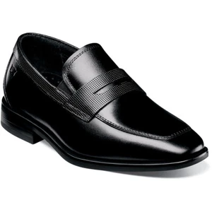Florsheim Kid's Postino Penny Black Loafers 16636-001 - Picture 1 of 7