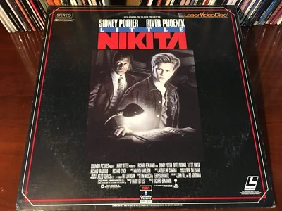 Laserdisc LITTLE NIKITA 1988 Sidney Poitier River Phoenix Stereo LD - Image 1 of 4