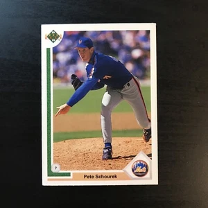 Pete Schourek RC 1991 Upper Deck #766 New York Mets 31891 Baseball Card - Picture 1 of 3