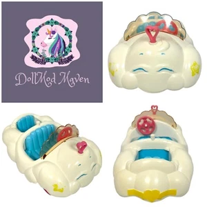 DollMod Maven 🦄 1983 Care Bears CLOUD MOBILE Auto Fahrzeug Figur Vintage Lot - Bild 1 von 9