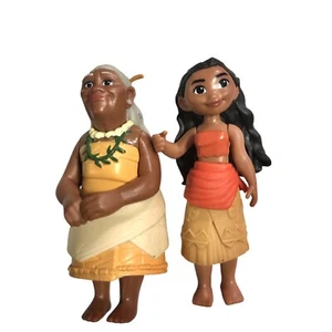 Disney Moana And Her Grandma Lot Of 2-3” Figures (C-13) - Picture 1 of 6