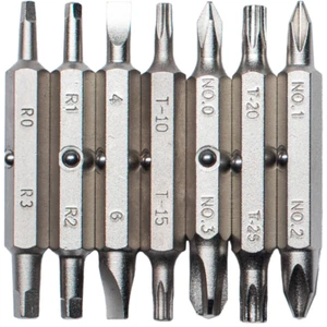 Megapro Stainless Replacement Bit Set for 151SS Multi-bit Screwdriver BITS ONLY - Imagen 1 de 3