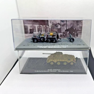 Lotto 2 carri armati De Agostini scala 1:72 da collezione - Immagine 1 di 3