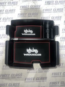 Jeep Wrangler OEM Interior Center Console Accessories Rubber Genuine Jeep Insert - Picture 1 of 6