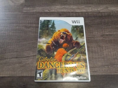 Cabela's Dangerous Hunts 2009 (Nintendo Wii, 2008) Complete Tested and Works  - Image 1 of 4