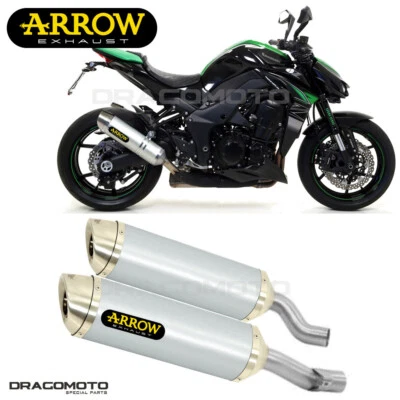 Exhaust KAWASAKI Z 1000 2017 2018 ARROW ALU THUNDER - image 1 of 4
