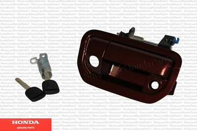 Kit de trava de porta traseira genuíno Honda 2017-2019 Ridgeline (trava e alça) (R561P) - Imagem 1 de 3