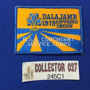 Pfadfinder 1979 Daljamb World Jamboree BSA Kontingent Service Corps Patch 245C1 - Bild 1 von 2