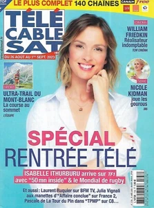 Télé Cable Sat n°1738 26/08/2023 Spécial rentrée télé/ Isabelle ithurburu/ Will - Imagen 1 de 4