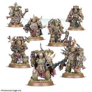 40K Chaos Death Guard Plague Marines x7. Warhammer 40,000. Combat Patrol. New. - Picture 1 of 2