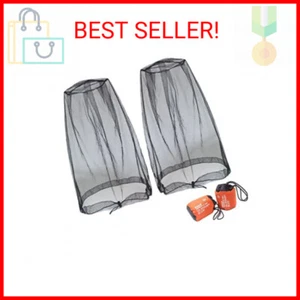 Benvo Mosquito Head Net Mesh, Face Neck Fly Netting Hood from Bugs Gnats Noseeum - Picture 1 of 2