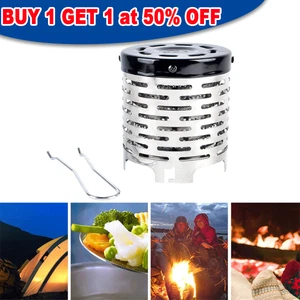 Outdoor Heater Camping Warm Stove Winter Heating Hood Portable Travel Equipments - Bild 1 von 12