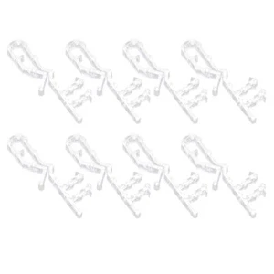 8 Pcs Blind Accessories Valance Clips for Blinds Hidden Replacement - Picture 1 of 12