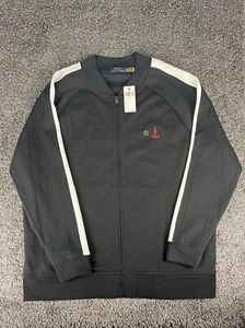 Black Polo Ralph Lauren Full Zip Track Jacket NWT New 2XLT Red Pony - Picture 1 of 11