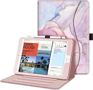 Case for iPad Mini 4 7.9'' Multi-Angle Viewing Folio Smart Stand Protective Cove - Picture 1 of 21