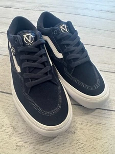 Vans Schuhe Herren 9 Neu Rowan Marineblau Skateboard Alltag Aktiv Turnschuhe - Bild 1 von 5