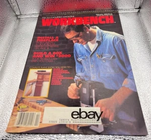 Vintage Workbench February 1990 DIY Woodworking Contractor Construction Magazin - Picture 1 of 2