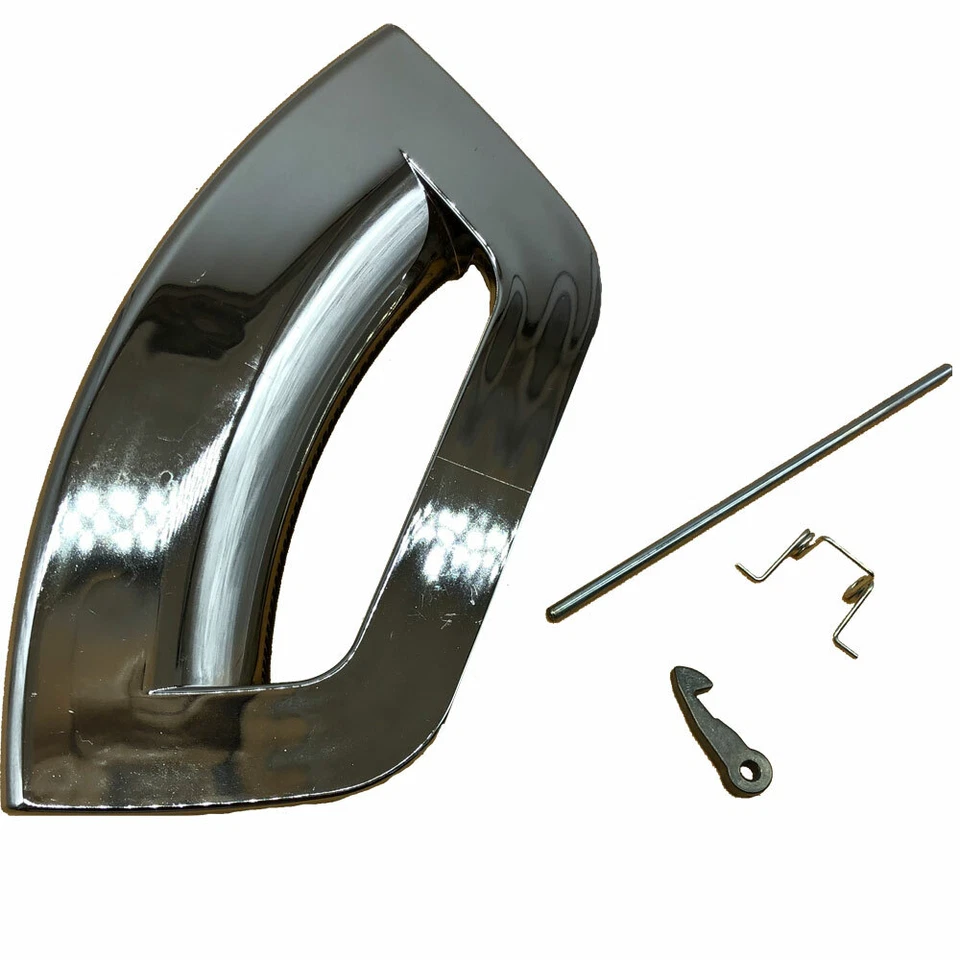 Maniglia oblò cromata per lavatrice Indesit - Ariston by MarelShop® - Immagine 1 di 1