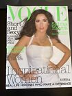 Vogue Uk Front Cover Page Only Salma Hayek