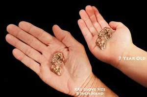 Pepita de cobre 1 3/4" 1-2 oz colgante para envoltura de alambre espécimen mineral de roca nativa - Imagen 1 de 3
