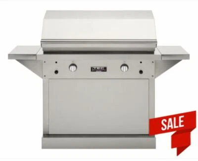 TEC Patio FR 44 polegadas grelha de gás propano infravermelho pedestal de aço inoxidável - PFR2LPPEDS - Imagem 1 de 4