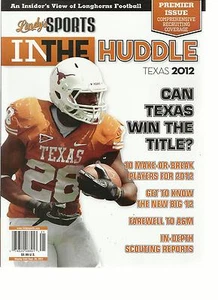 LINDY'S SPORTS IN THE HUDDLE TEXAS 2012, PREMIER ISSUE ( CAN TEXAS WIN THE TITLE - Bild 1 von 1
