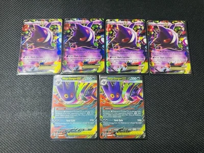 Pokémon Gengar EX 34/119 - XY Phantom Forces - Holo MP/NM  Gengar Lot 6x 🔥 - Image 1 of 4