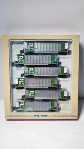 Walthers HO Scale Model Trains Bethgons 6 PACK 932-5311 Burlington Northern #2 - Picture 1 of 8